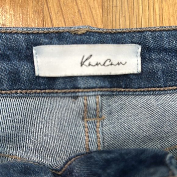 KanCan | Women’s blue jeans with distressed hem at ankles - Picture 6 of 16